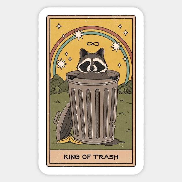 King of Trash Sticker by thiagocorrea